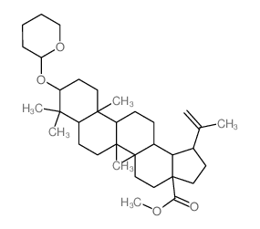 THP ETHER OF METHYL BETULINATE结构式