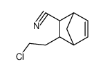 2-(2-chloroethyl)bicyclo[2.2.1]hept-5-ene-3-carbonitrile结构式