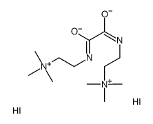 trimethyl-[2-[[2-oxo-2-[2-(trimethylazaniumyl)ethylamino]acetyl]amino]ethyl]azanium,diiodide Structure