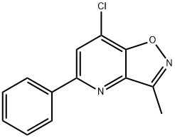 7-Chloro-3-methyl-5-phenyl[1,2]oxazolo[4,5-b]pyridine picture