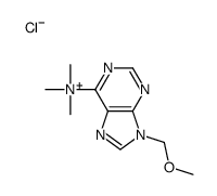 [9-(methoxymethyl)purin-6-yl]-trimethylazanium,chloride Structure