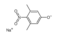 Natrium-3,5-dimethyl-4-nitrophenolat结构式