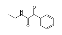 N-ethyl-2-oxo-2-phenylacetamide structure