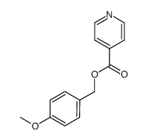 4-methoxybenzyl isonicotinate Structure