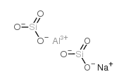 Sodium aluminum silicate structure