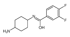 Benzamide, N-(cis-4-aminocyclohexyl)-3,4-difluoro- (9CI)结构式