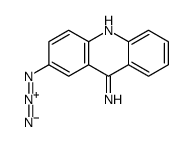 2-azidoacridin-9-amine结构式