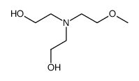 N-(3-oxabut-1-yl)diethanolamine Structure