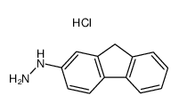 2-Fluorenylhydrazine hydrochloride Structure