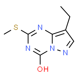 8-ETHYL-2-(METHYLTHIO)PYRAZOLO[1, 5-A][1, 3, 5]TRIAZIN-4(1H)-ONE picture