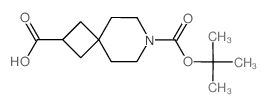 7-[(tert-butoxy)carbonyl]-7-azaspiro[3.5]nonane-2-carboxylic acid Structure