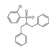 N,N-dibenzyl-2-chlorobenzenesulfonamide结构式