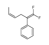 1,1-difluorohexa-1,4-dien-2-ylbenzene Structure