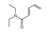 N,N-diethylpenta-2,4-dienamide Structure