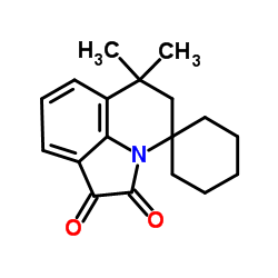 6',6'-Dimethyl-5',6'-dihydrospiro[cyclohexane-1,4'-pyrrolo[3,2,1-ij]quinoline]-1',2'-dione picture