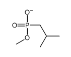 methoxy(2-methylpropyl)phosphinate Structure