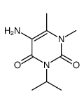 5-amino-1,6-dimethyl-3-propan-2-ylpyrimidine-2,4-dione结构式