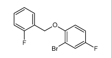 2-Bromo-4-fluoro-1-((2-fluorobenzyl)oxy)benzene picture