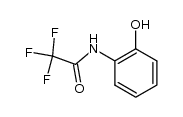 Acetamide, 2,2,2-trifluoro-N-(2-hydroxyphenyl)- Structure