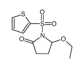 5-ethoxy-1-thiophen-2-ylsulfonylpyrrolidin-2-one Structure