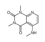 1,3-dimethyl-5-(methylamino)pyrido[2,3-d]pyrimidine-2,4-dione Structure