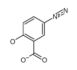 5-diazosalicylic acid Structure