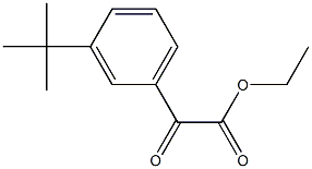 Ethyl 3-tert-butylbenzoylformate Structure