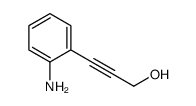 2-Propyn-1-ol, 3-(2-aminophenyl)- (9CI) Structure