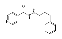 N'-(3-Phenylpropyl)-4-pyridinecarbohydrazide结构式