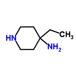 4-Ethyl-4-piperidinamine Structure