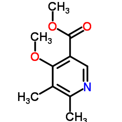 Methyl 4-methoxy-5,6-dimethylnicotinate Structure