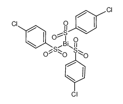 Bi(O2SC6H4-p-Cl)3 Structure