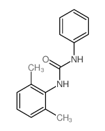 1-(2,6-dimethylphenyl)-3-phenyl-urea Structure