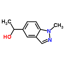 1-(1-Methyl-1H-indazol-5-yl)ethanol Structure