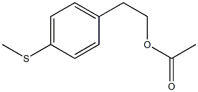 4-(Methylthio)phenethyl acetate Structure