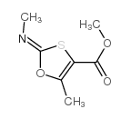 1,3-Oxathiole-4-carboxylicacid,5-methyl-2-(methylimino)-,methylester(9CI)结构式