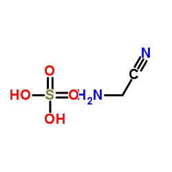 Glycinonitrile bisulfate Structure