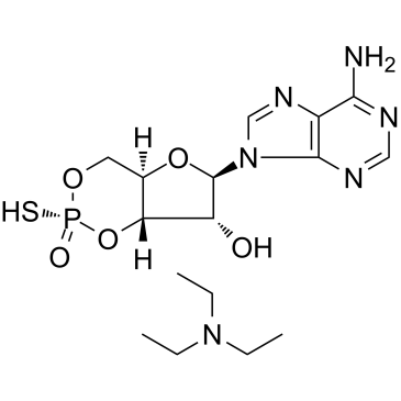 Rp-cAMPS triethylammonium salt结构式