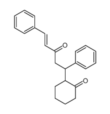 1,5-Diphenyl-5-[2-keto-cyclohexyl]-pent-1-en-3-on结构式