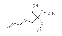 3-ALLYLOXY-2,2-DIMETHOXY-1-PROPANOL Structure