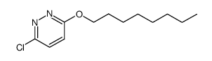 3-chloro-6-(octyloxy)pyridazine structure