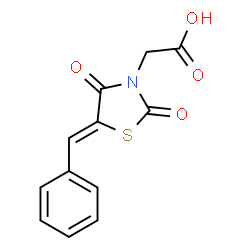 [(5Z)-5-Benzylidene-2,4-dioxo-1,3-thiazolidin-3-yl]acetic acid picture