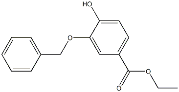 ethyl 3-(benzyloxy)-4-hydroxybenzoate结构式