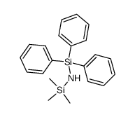 1,1,1-trimethyl-3,3,3-triphenyl disilazane结构式