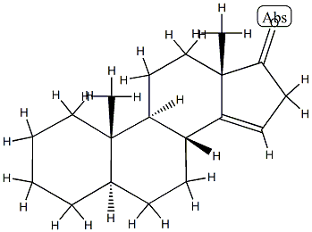 5α-Androst-14-en-17-one结构式