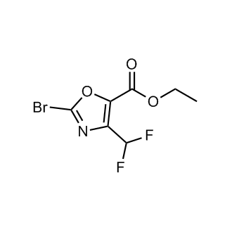 Ethyl2-bromo-4-(difluoromethyl)oxazole-5-carboxylate picture