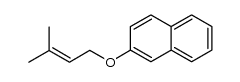 2-naphthyl 3-methyl-2-butenyl ether结构式