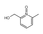 (6-Methyl-1-oxy-[2]pyridyl)-methanol Structure