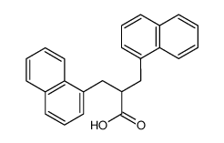 α-(1-naphthalenylmethyl)-1-naphthalenepropanoic acid结构式