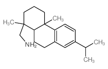 (1,4a-dimethyl-7-propan-2-yl-2,3,4,9,10,10a-hexahydrophenanthren-1-yl)methanamine结构式